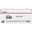 Canon 040BK Toner Black Standard Capacity Yield 6.300