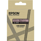 Epson Label Cartridge Satin Ribbon LK-4PBK BK/Pink 12mm (5m) - image 2 of 2
