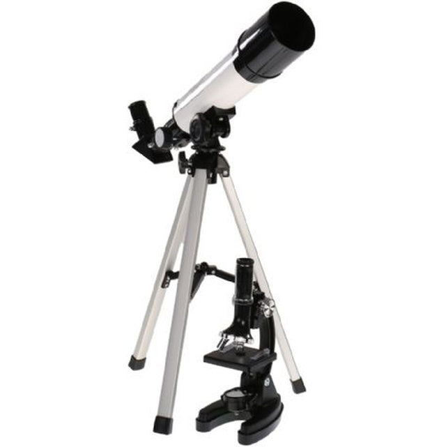 Byomic Beginners Microscope Set & Telescope In Case