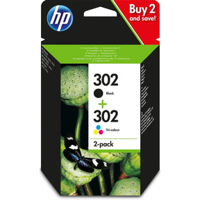 HP 302 Combo 2-pack X4D37AE