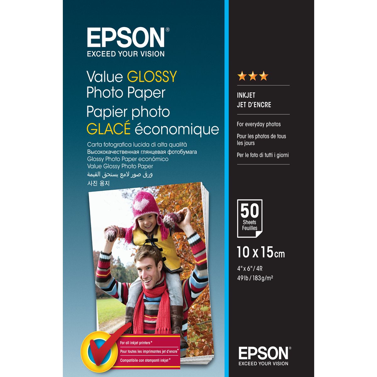 Epson Value Photo Paper 10x15cm 50 Vel