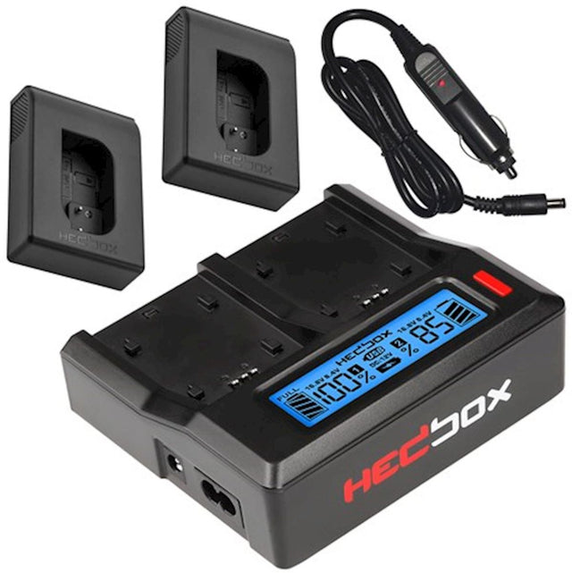 Hedbox RP-DC50-BLK22 - Including 2X Panasonic Plat