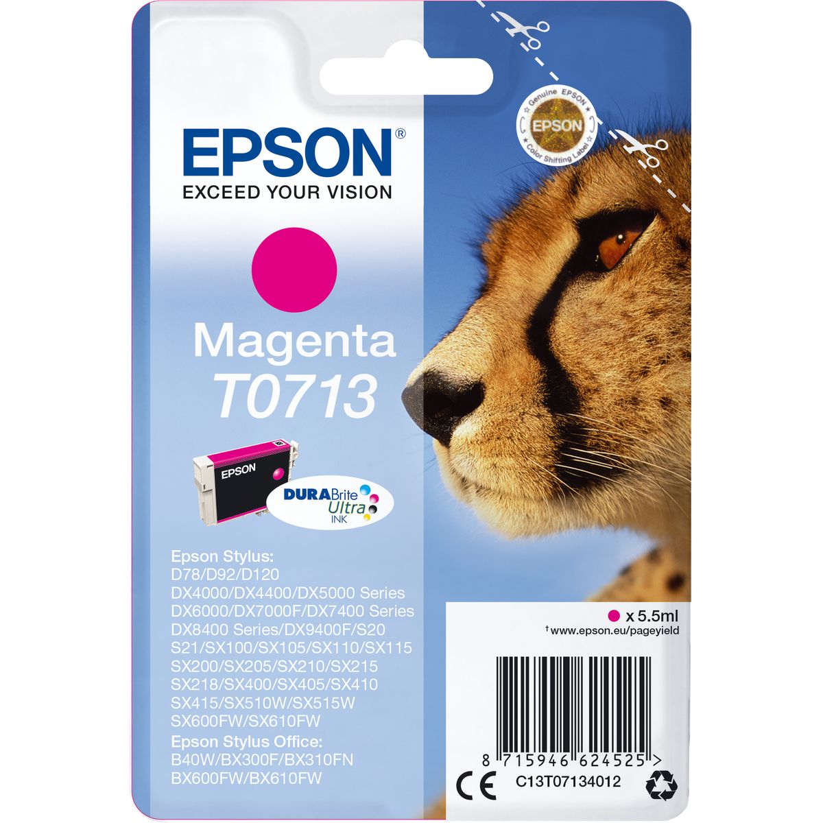 Epson T0713 Magenta SC 5.5ml T07134012