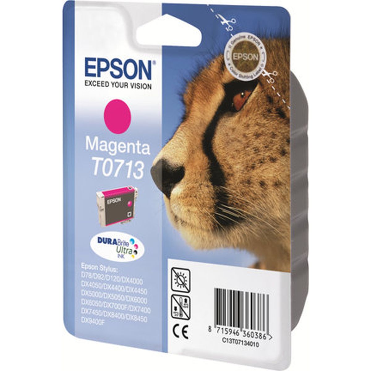 Epson T0713 Magenta SC 5.5ml T07134012 - image 2 of 3