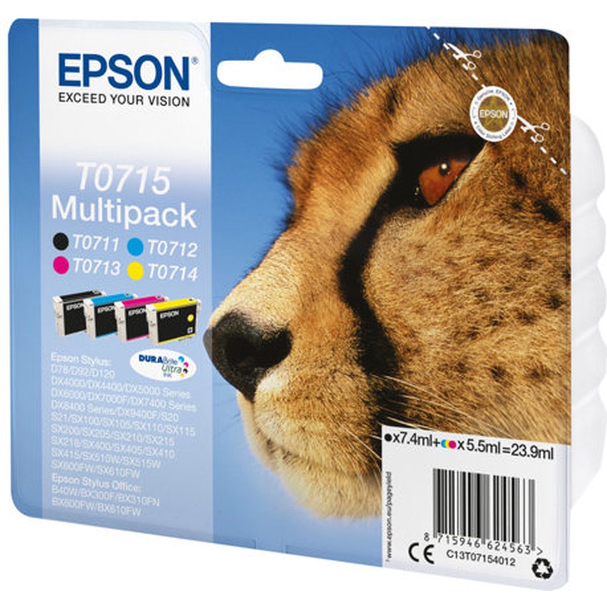 Epson T0715 Multipack BCYM SC 3T07154012 - image 2 of 2