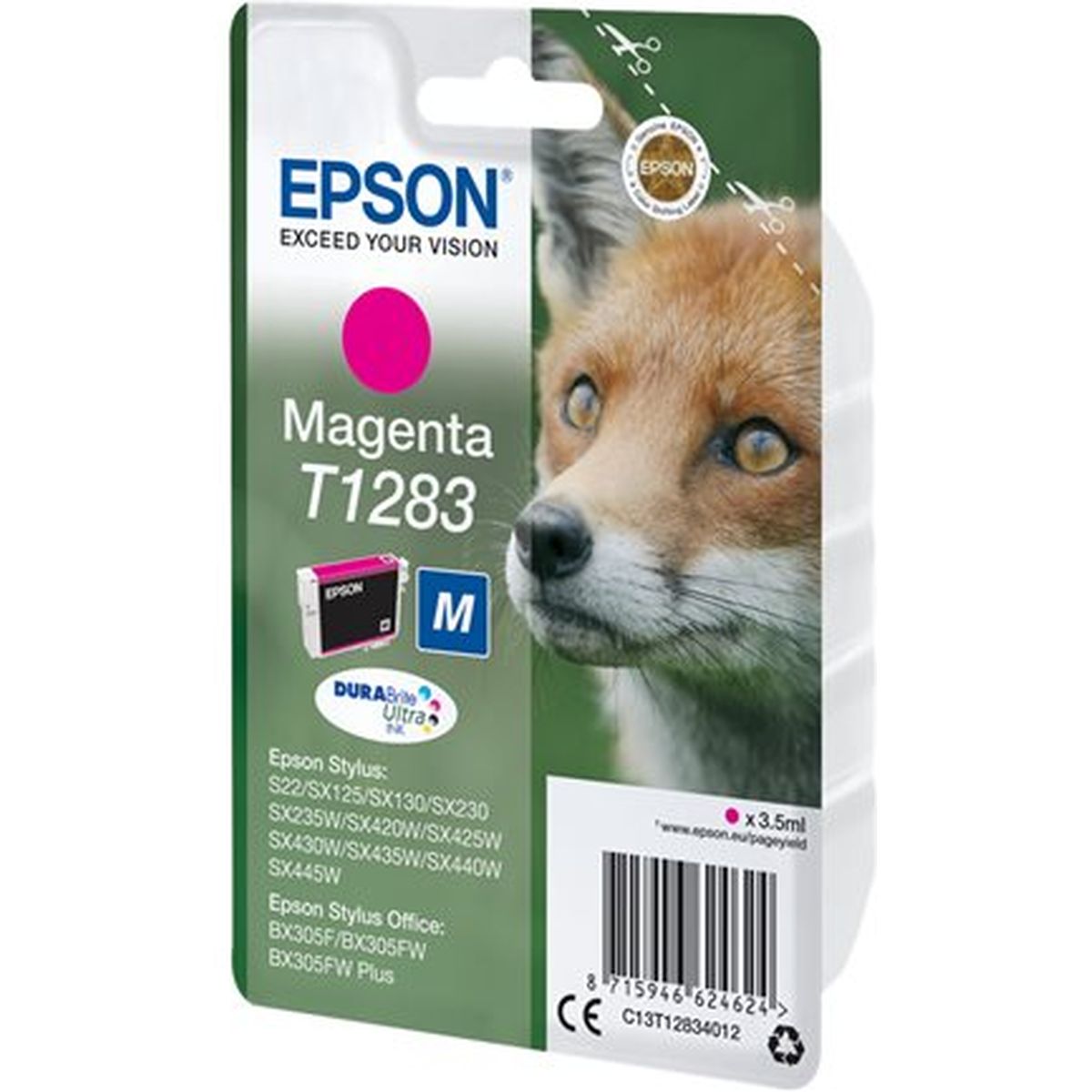 Epson T1283 Ink Cartridge Magenta Standard Capacity 3.5ml 1 - image 2 of 3