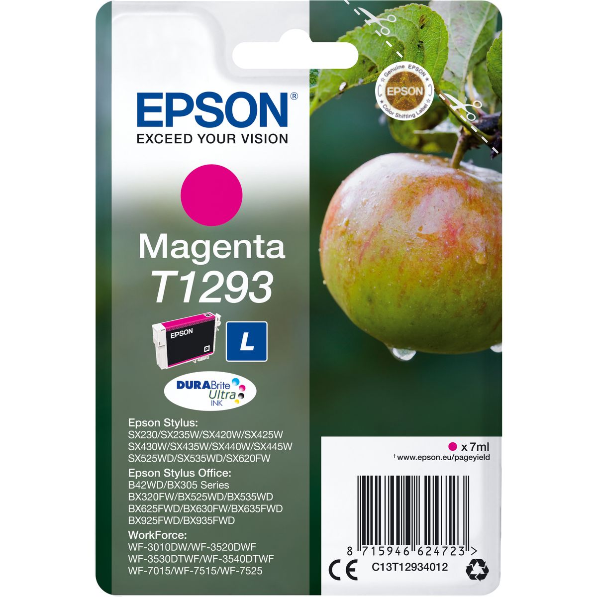 Epson T1293 Magenta High Capacity 7ml 1-pack B