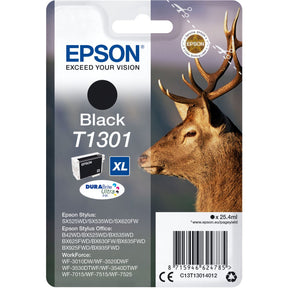 Epson T1301 Ink Cartridge Black Extra High Capacity 25.4ml 1