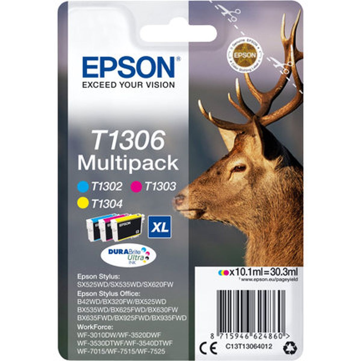 Epson T1306 Three Colours Extra High Capacity 3 - image 3 of 3
