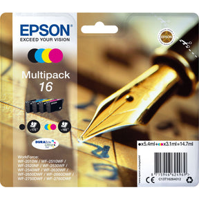 Epson 16 Multi 4pack BCYM SC Pen T16264012 EX Alarm