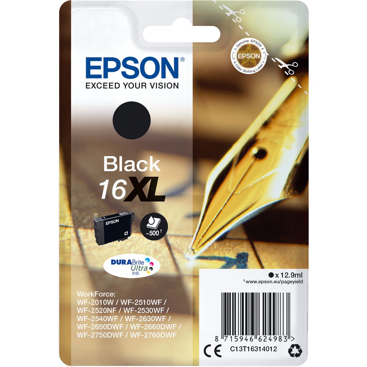 Epson 16XL Black HC Pen T16314022 RF-AM