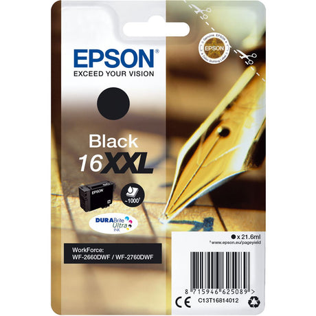 Epson 16XXL Black EHC Pen T16814022 w/ Alarm