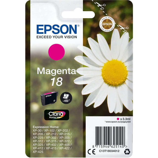 Epson 18 Magenta T18034022 Daisy FR-AM