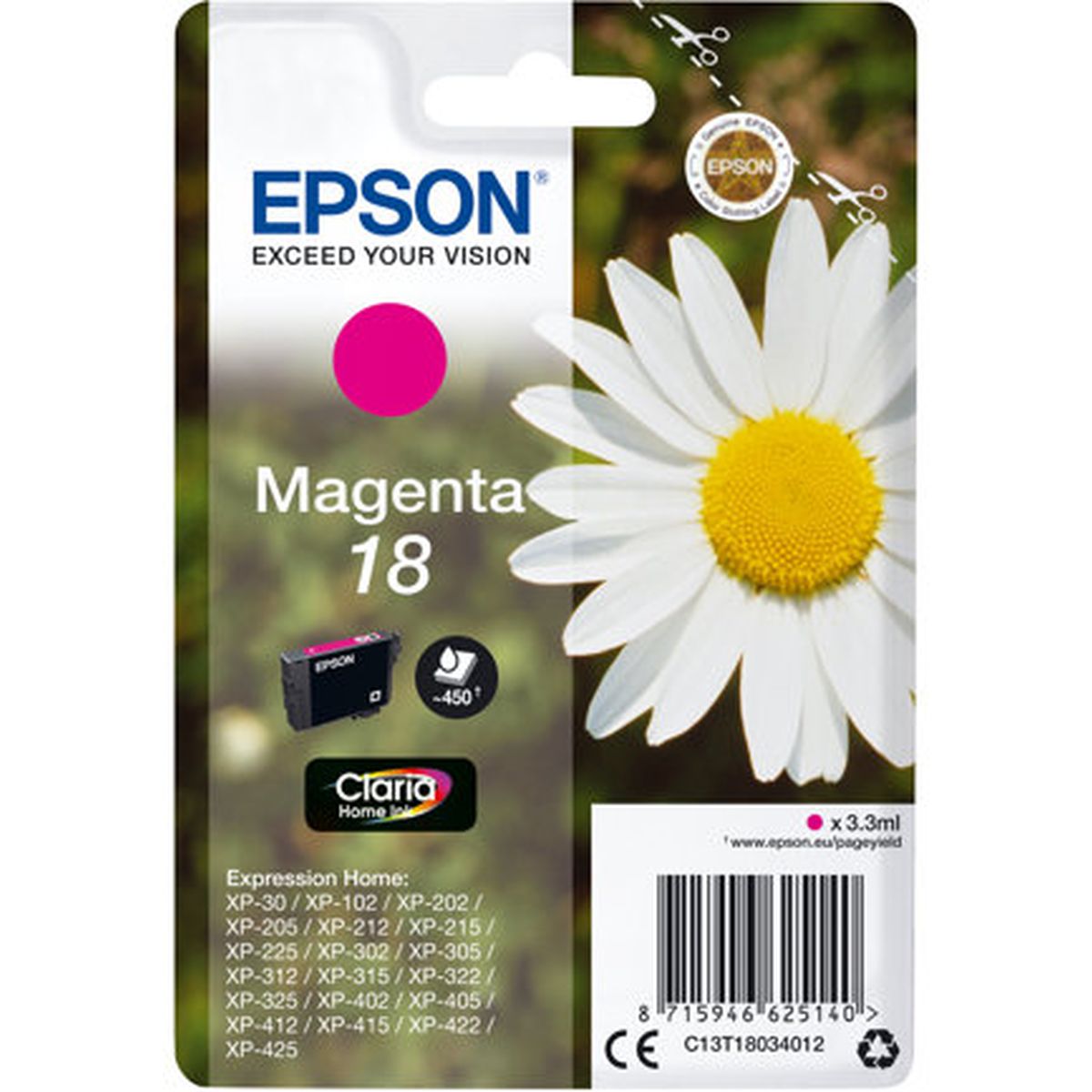 Epson 18 Magenta T18034022 Daisy FR-AM - image 3 of 3
