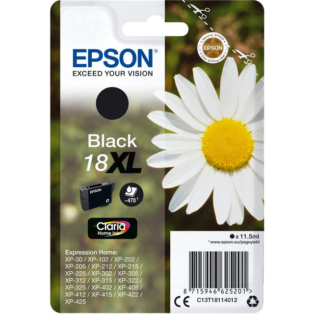 Epson 18XL Black HC 11.5ml T18114012