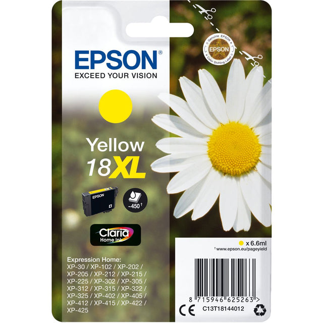 Epson 18XL Yellow HC 6.6 RF-AM T18144022