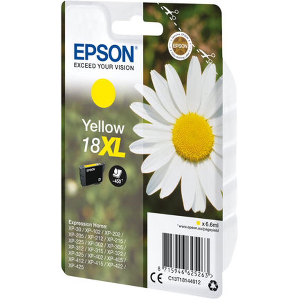 Epson 18XL Yellow HC 6.6 RF-AM T18144022 - image 2 of 2