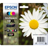 Epson 18XL Black + 3-COLOUR High Cap EX Alarm