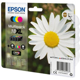 Epson 18XL Black + 3-COLOUR High Cap EX Alarm - image 2 of 3