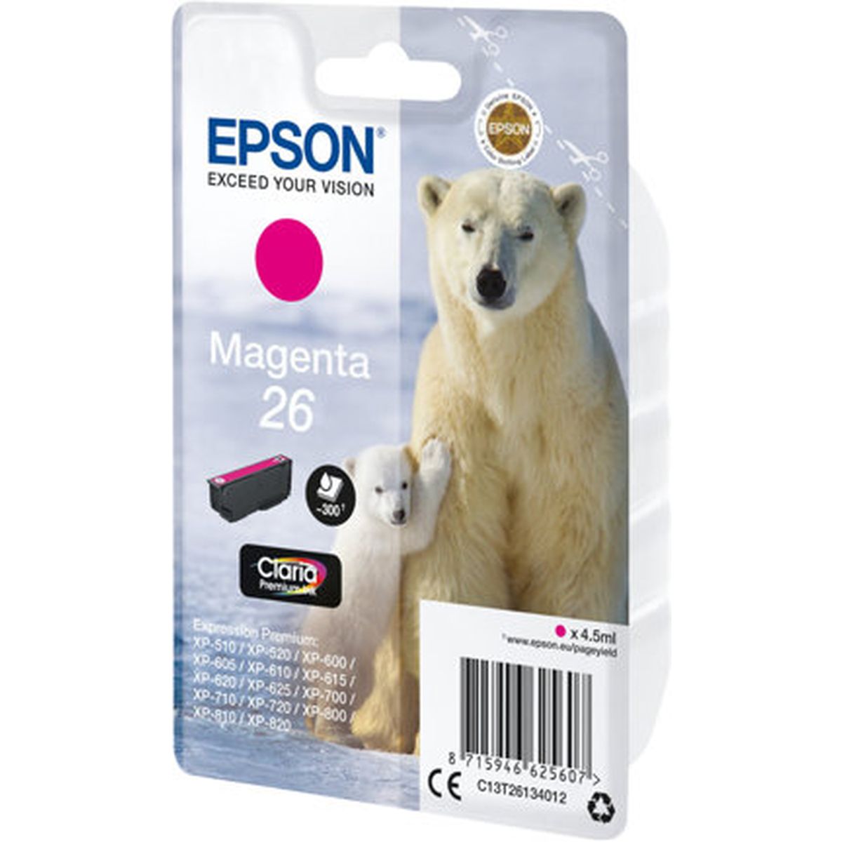 Epson 26 Magenta SC T26134012 Ijsbeer - image 2 of 3