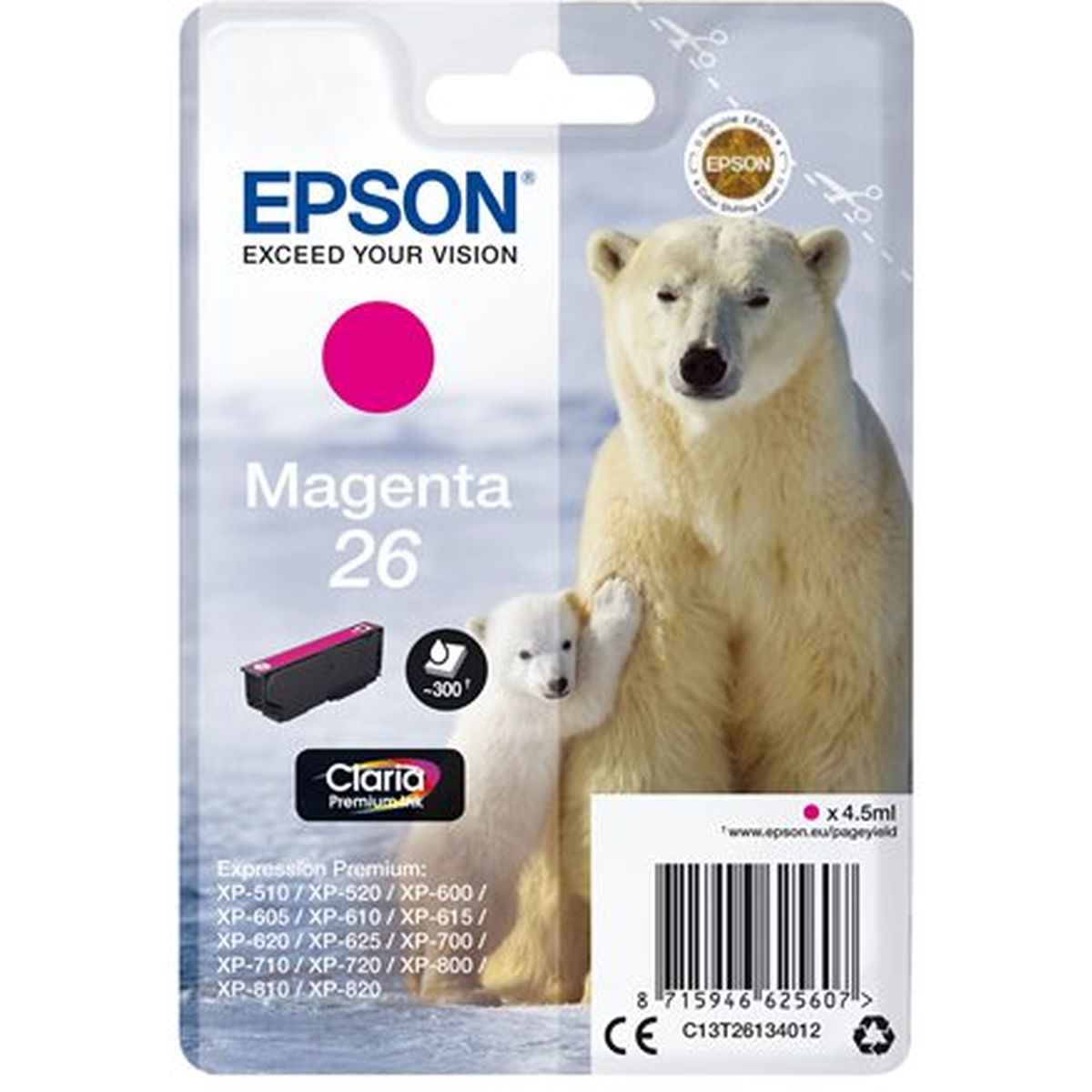 Epson 26 Magenta SC T26134012 Ijsbeer - image 3 of 3