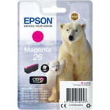 Epson 26 Ink Cartridge Magenta Standard Capacity 4.5ml 300 P