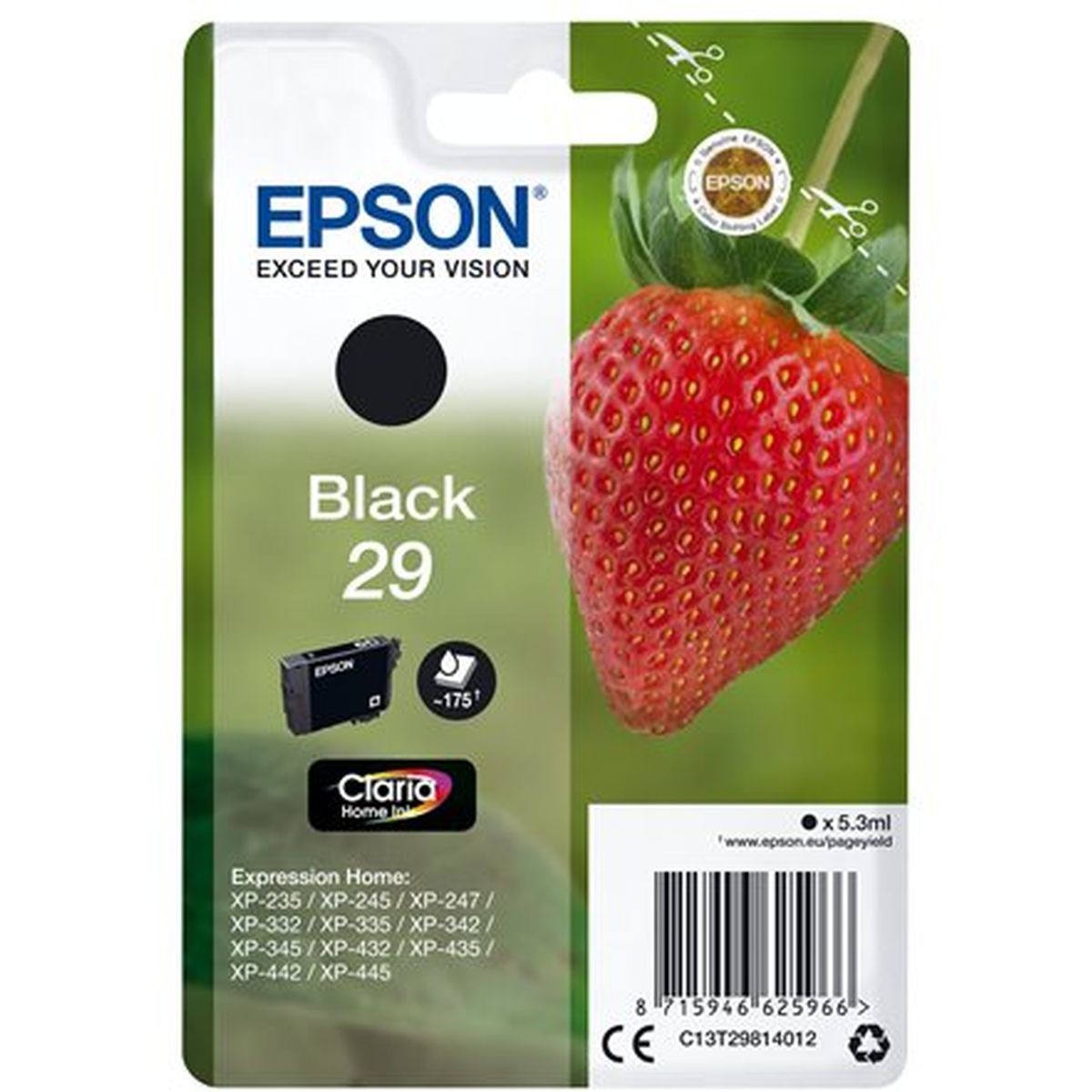 Epson 29 Black Fraise Claria Home T29814012 - image 3 of 3