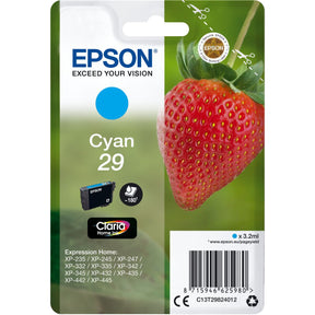 Epson 29 Cyan Fraise Claria Home T29824022