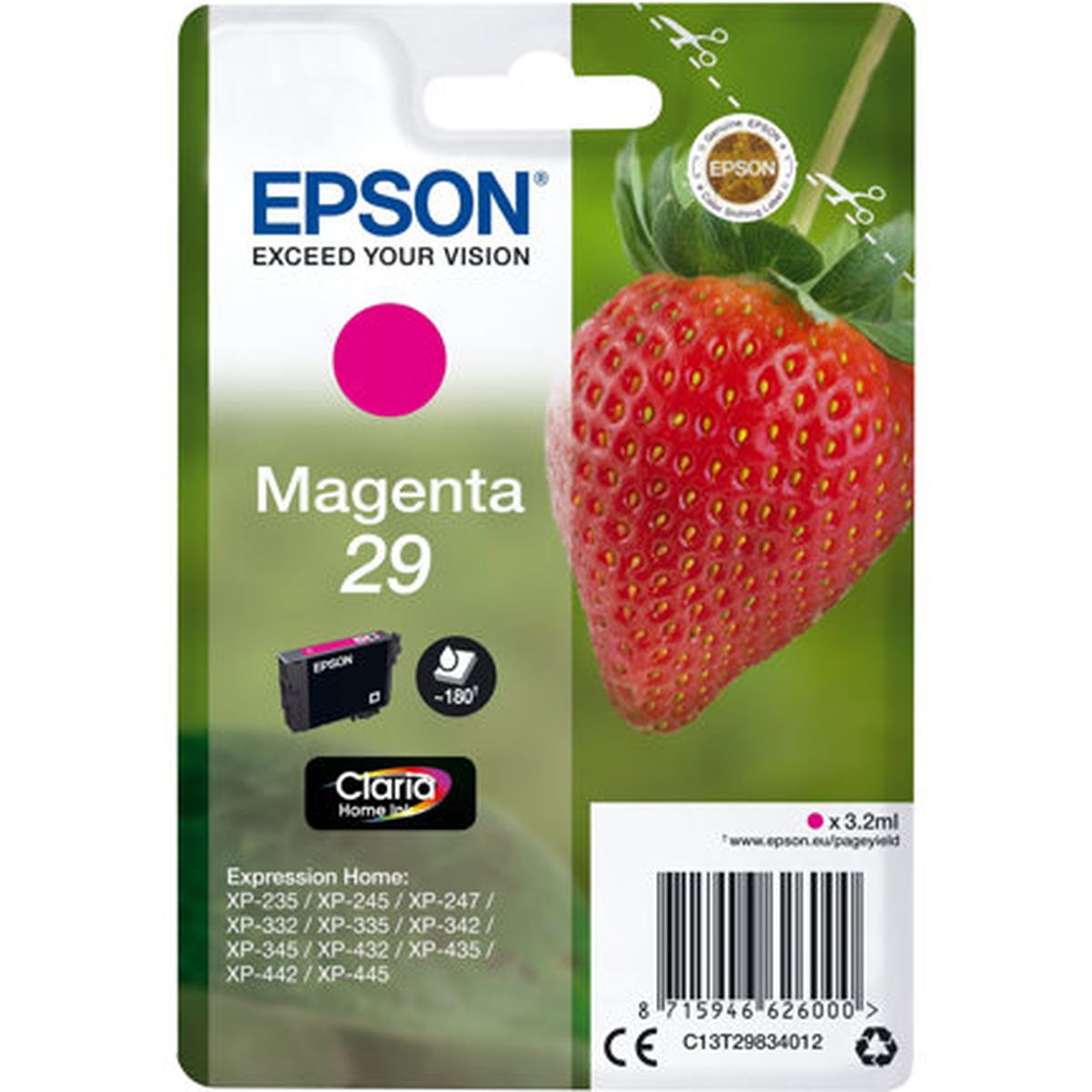 Epson 29 Magenta Claria Home T29834012 - image 3 of 3