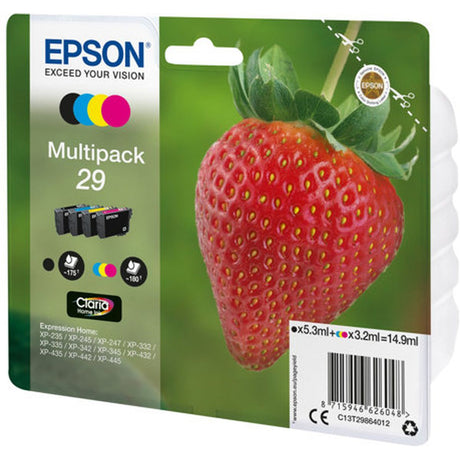 Epson 29 Multipack BCYM Claria Home T29864012 - image 2 of 2