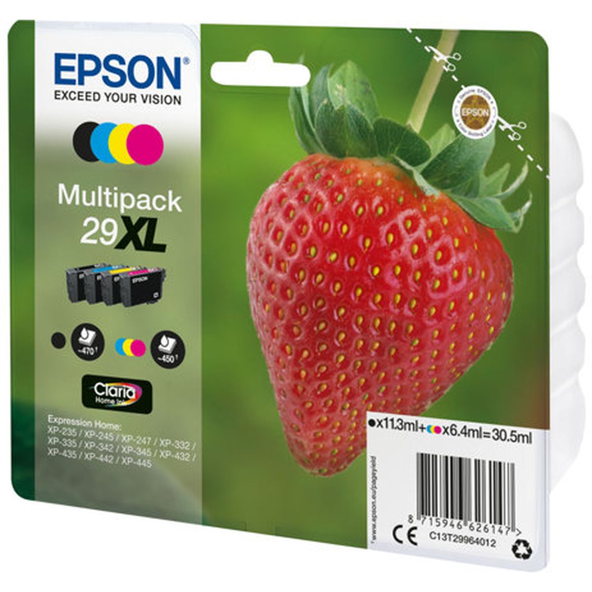 Epson 29XL Multipack Fraise Ink Claria Home T29964012 - image 2 of 2
