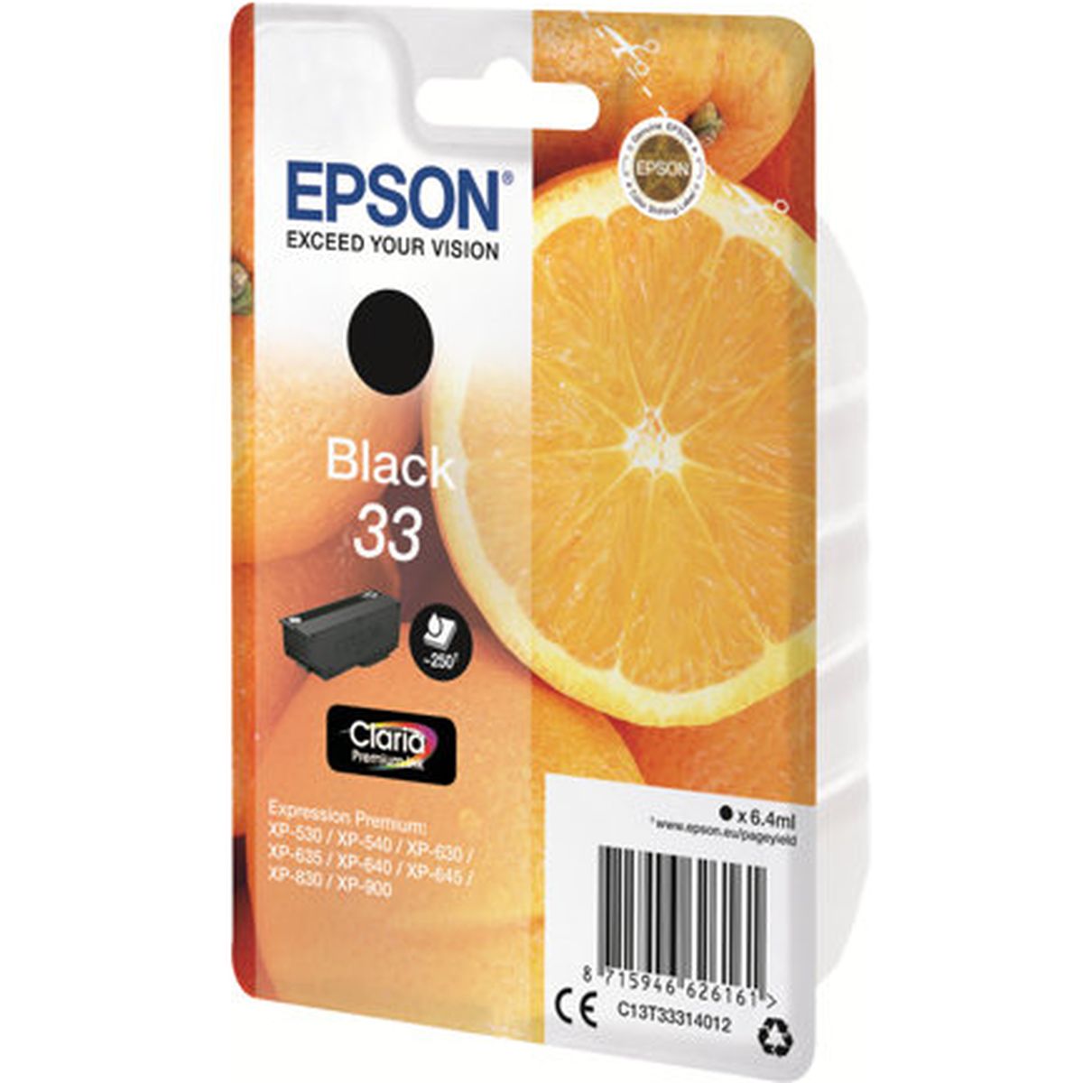 Epson 33 Oranges Black Premium Claria - T33314012 - image 2 of 2