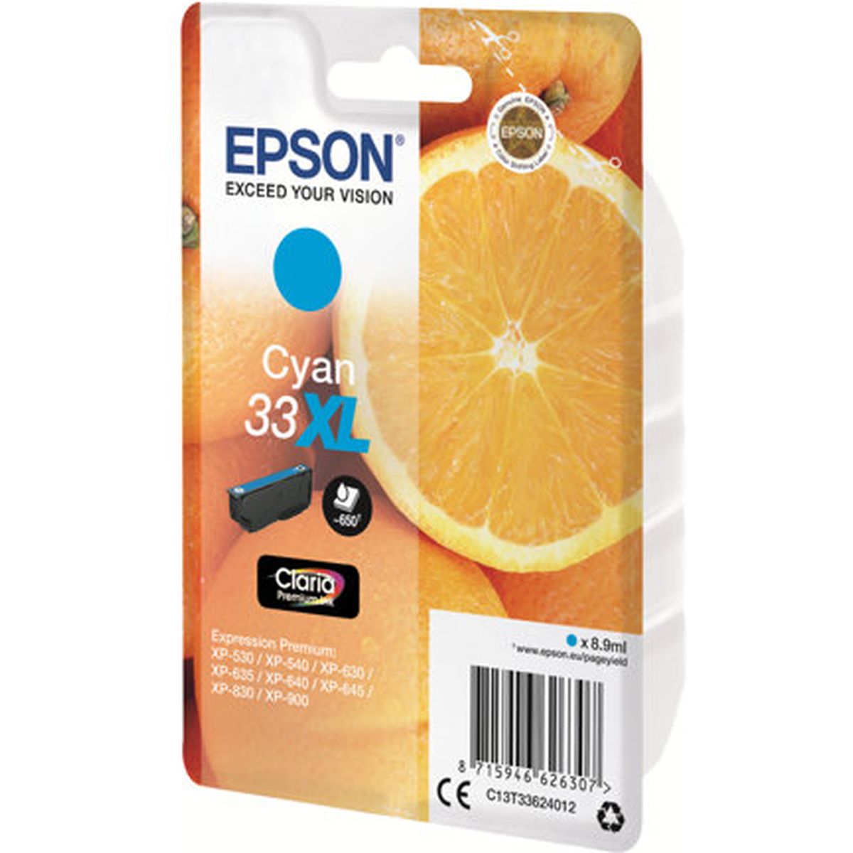 Epson 33XL Oranges Claria Premium C - image 2 of 2