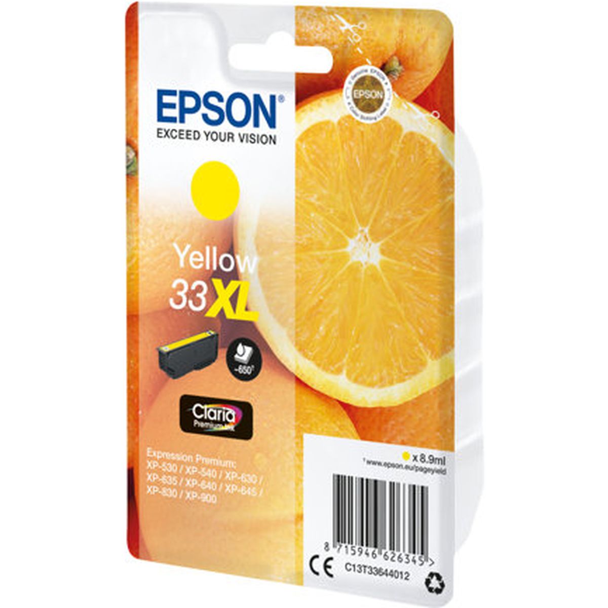 Epson 33XL Oranges Claria Premium J - image 2 of 3