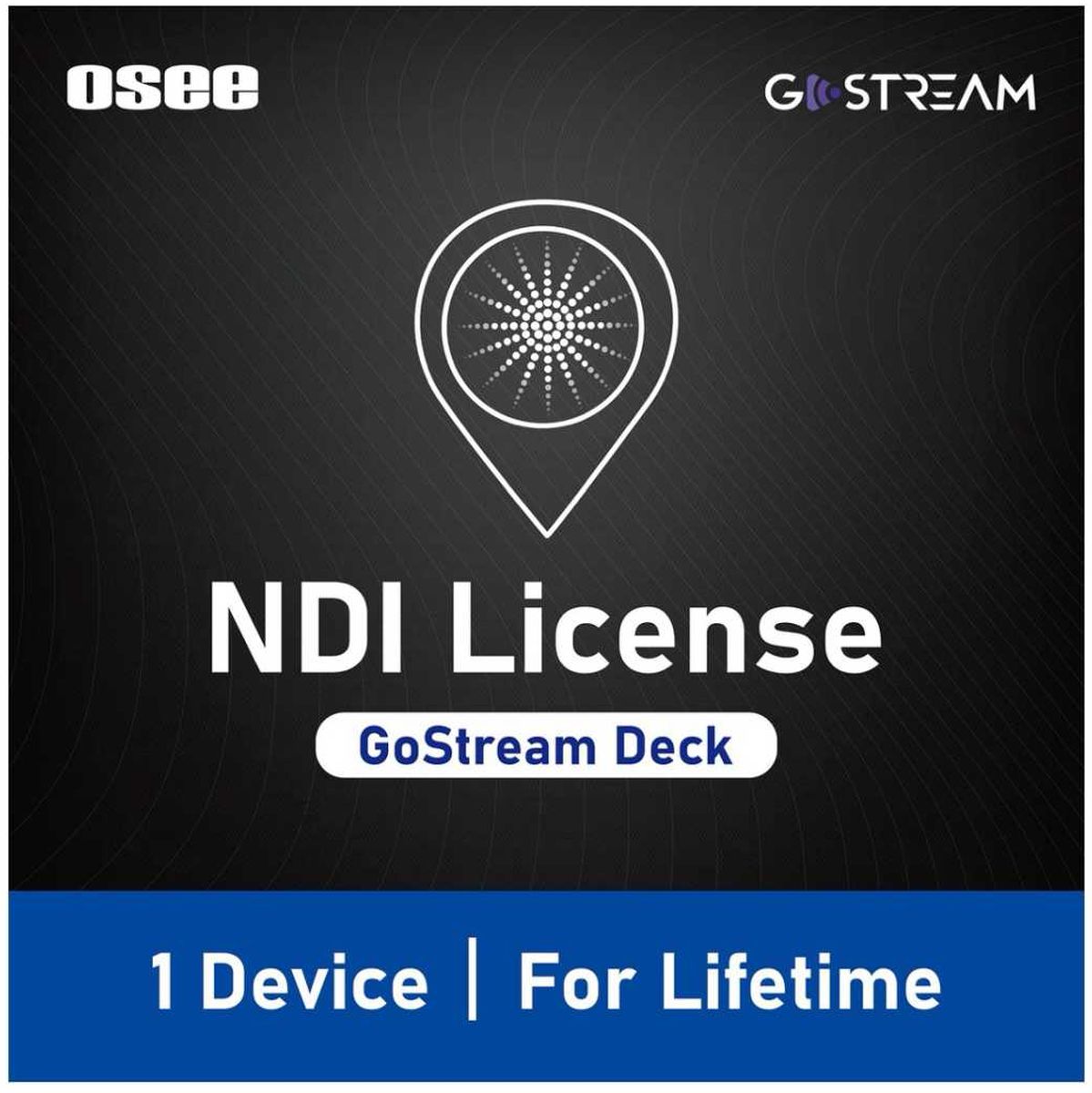 Osee NDI Licentievoor Gostream Deck And Kit (NDI-HX)