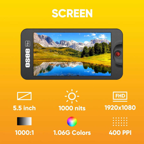 Osee Monitor 5.5 inch 4K-HDMI - 1000 Nits (T5-PLUS) - image 3 of 5