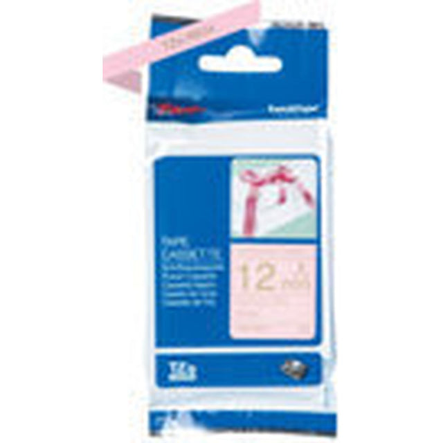 Brother Textile Tape Gold/Pink 12MM/4M