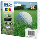 Epson 4-COLOURS 34XL DuraBrite Ink Ultra CMYK (XL) - image 2 of 3