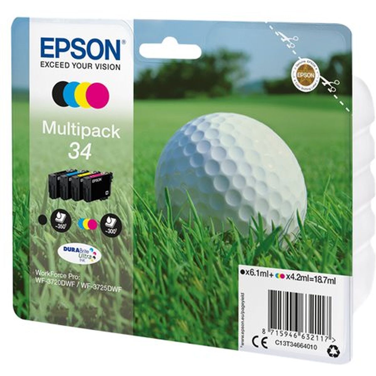 Epson 34 CMYK DuraBrite Ultra C13T34664020 - image 2 of 2