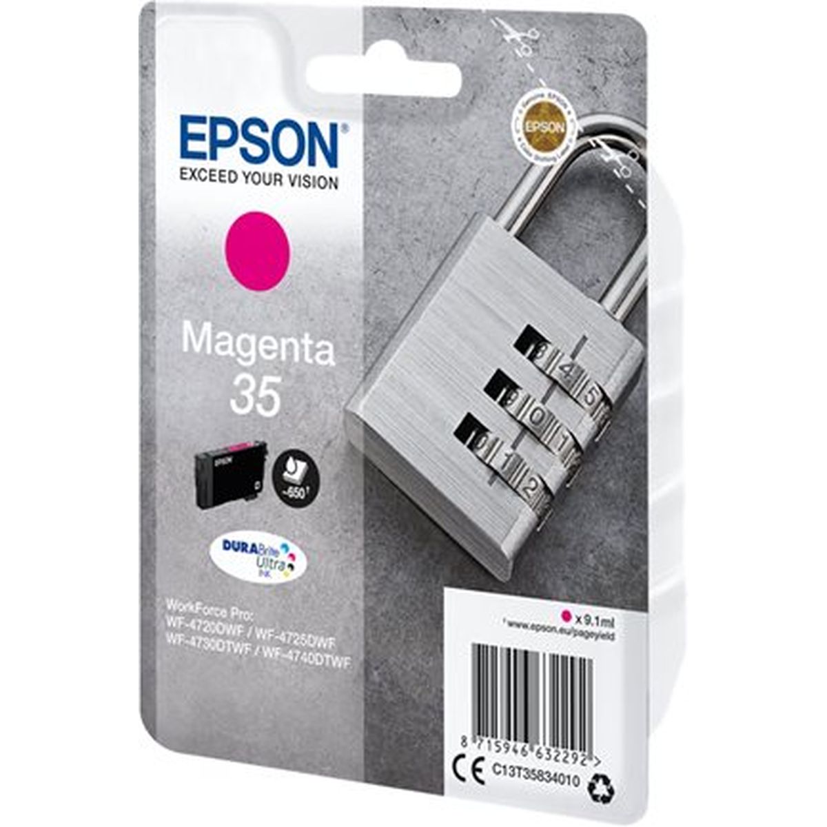 Epson 35 Magenta 9ml T35834010 - image 2 of 3