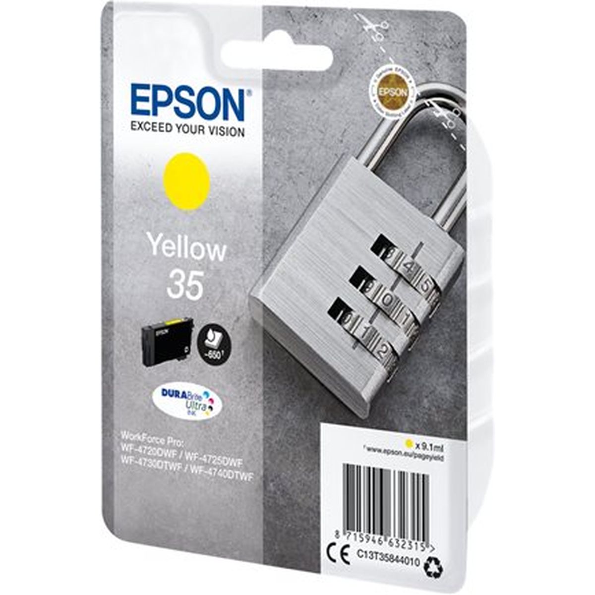 Epson 35 Yellow 9ml T35844010 - image 2 of 3