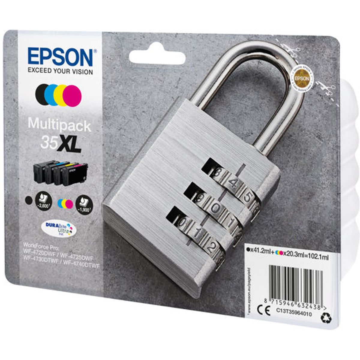 Epson 35XL Multi 4-pack CMYK T35964010 - image 2 of 2