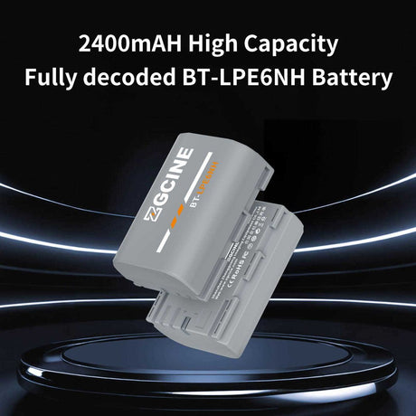 ZGCINE Battery Canon LP-E6NH (BT-LPE6NH) - image 2 of 5