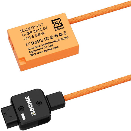 ZGCINE D-Tap To LP-E17 Dummy Battery Cable (DT-LPE17) - image 3 of 5