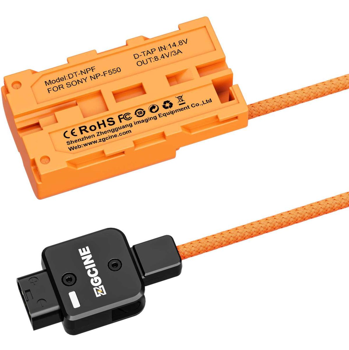 ZGCINE D-Tap To NPF Dummy Battery Cable (DT-NPF) - image 4 of 4