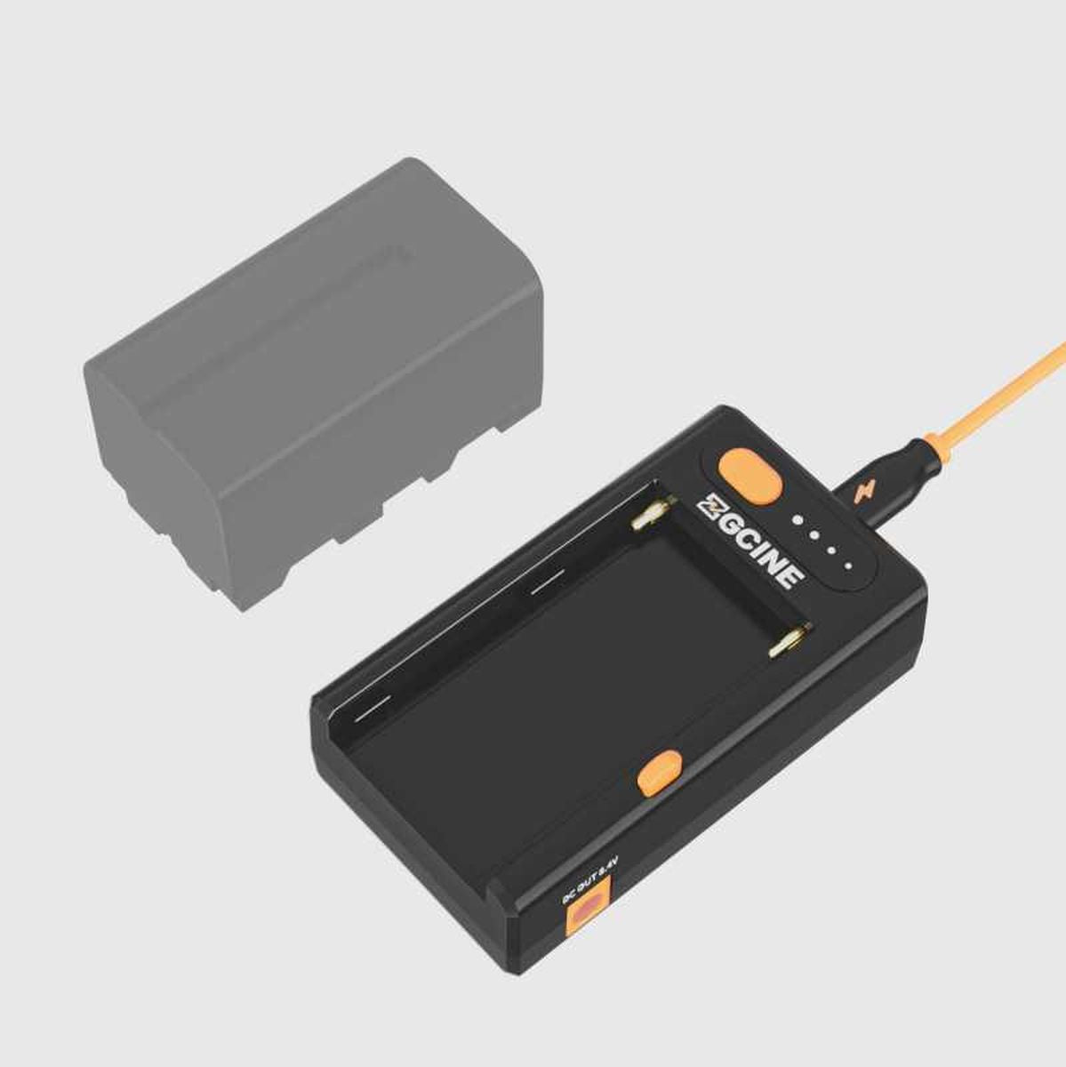 ZGCINE NPF USB-C Multi-Charger/ Adapter USB-C PD/DC 8.4V & 12V (NPF-02) - image 2 of 5
