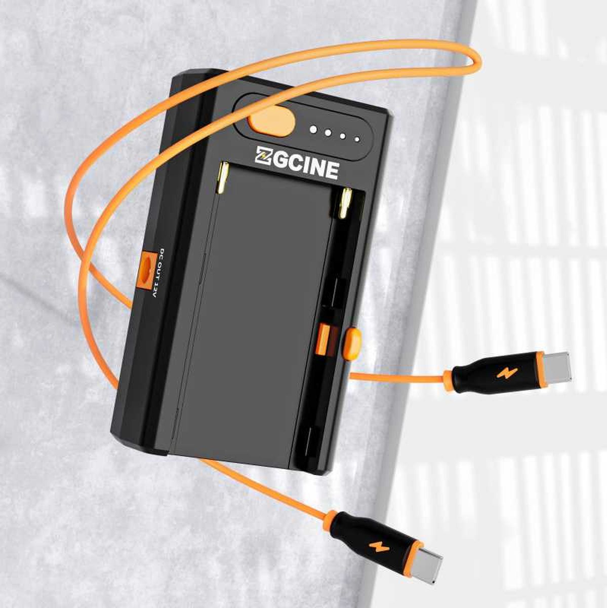 ZGCINE NPF USB-C Multi-Charger/ Adapter USB-C PD/DC 8.4V & 12V (NPF-02) - image 4 of 5