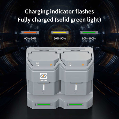 ZGCINE Charging Case For 2 Accu's Sony NP-FZ100 (PC2-FZ100) - image 3 of 5