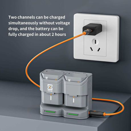 ZGCINE 2X Charging Case 2X NP-FZ100 (PC2-FZ100-K2) - image 3 of 5