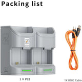ZGCINE Charging Case For 2 Accu's Canon LP-E6 (PC2-LPE6) - image 5 of 5